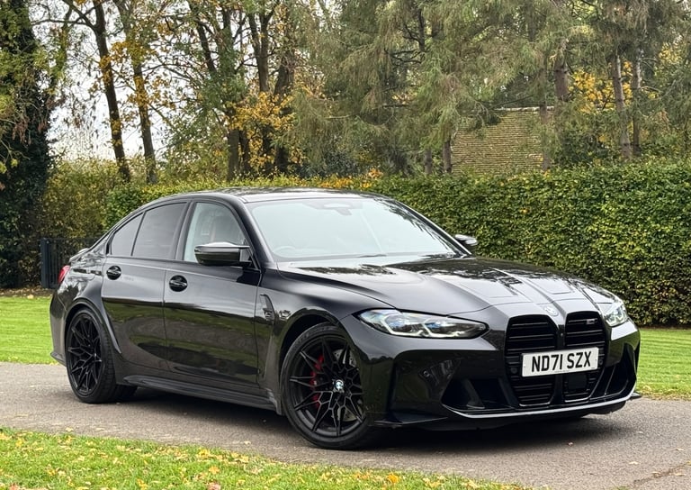 BMW M3 COMPETITION 3.0 BI-TURBO ULTIMATE PACK 510 PETROL AUTO 4D 2021 [71] BLACK
