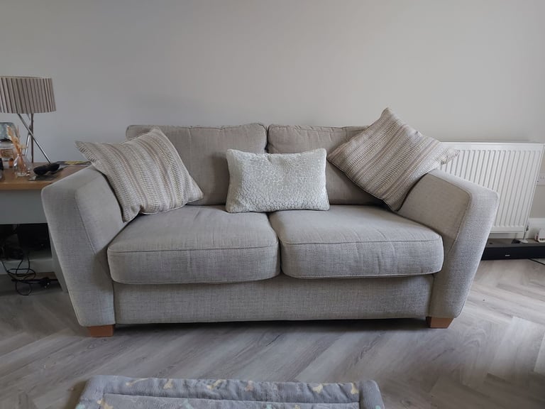 2 3 seater sofa and cuddle chair 