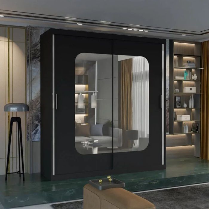GUARANTEED PRICE- BRAND NEW 2 3 DOOR GERMAN SLIDING TWO THREE DOOR WARDROBE IN 4 COLORS *