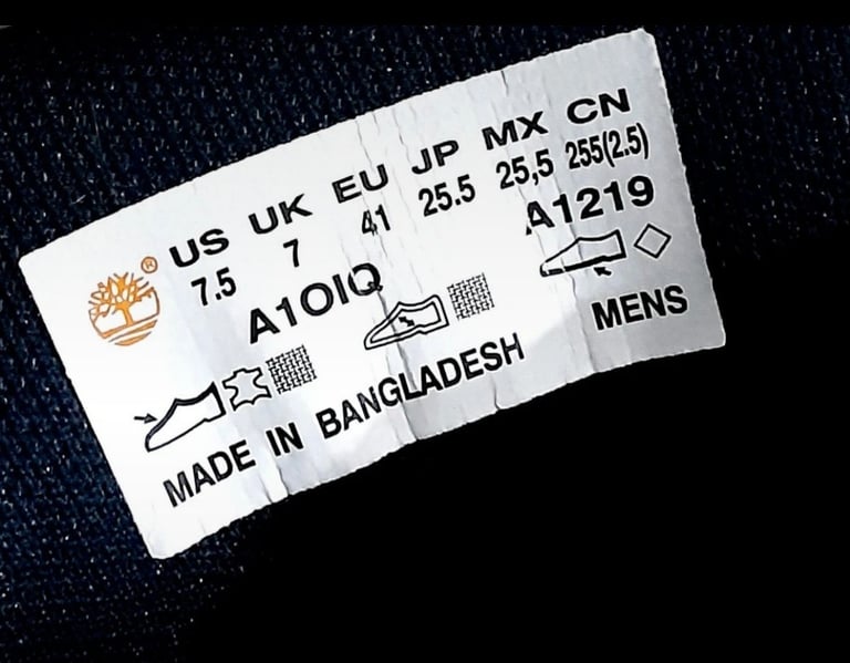 Timberland Men's Leather Anti Fatigue Euro Rock Waterproof Boots UK 7 (shoes) 