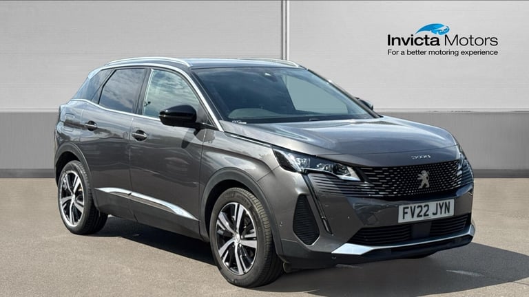 2022 Peugeot 3008 1.2 PureTech GT 5dr EAT8 (Navigation)(LED Headligh Petrol