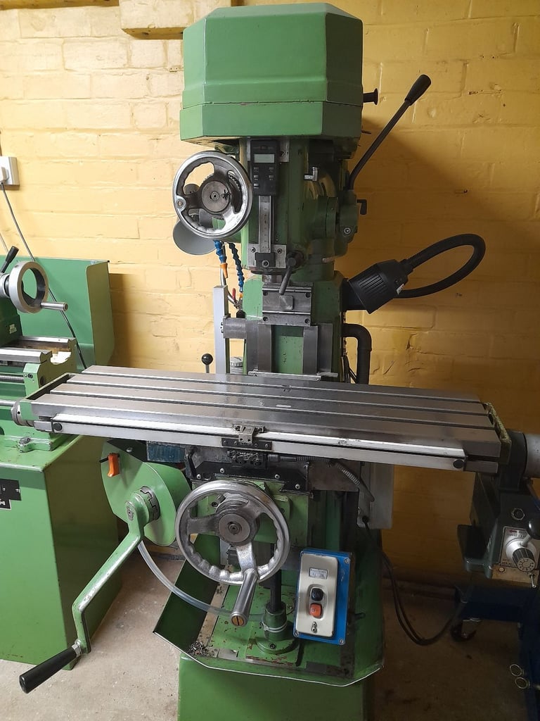 Warco 1327&VMC milling machine 