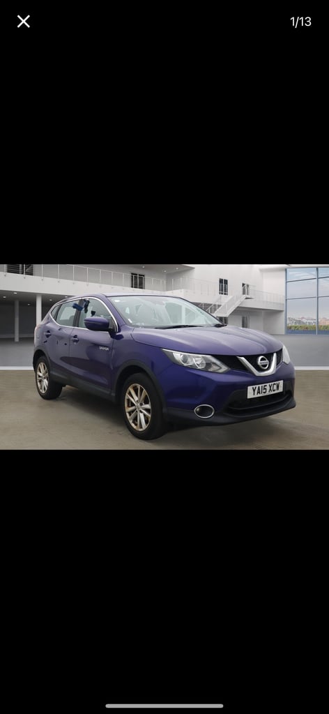 image for 2015 Nissan Qashqai 1.2 DiG-T Acenta [Smart Vision Pack] 5dr HATCHBACK Petrol Manual