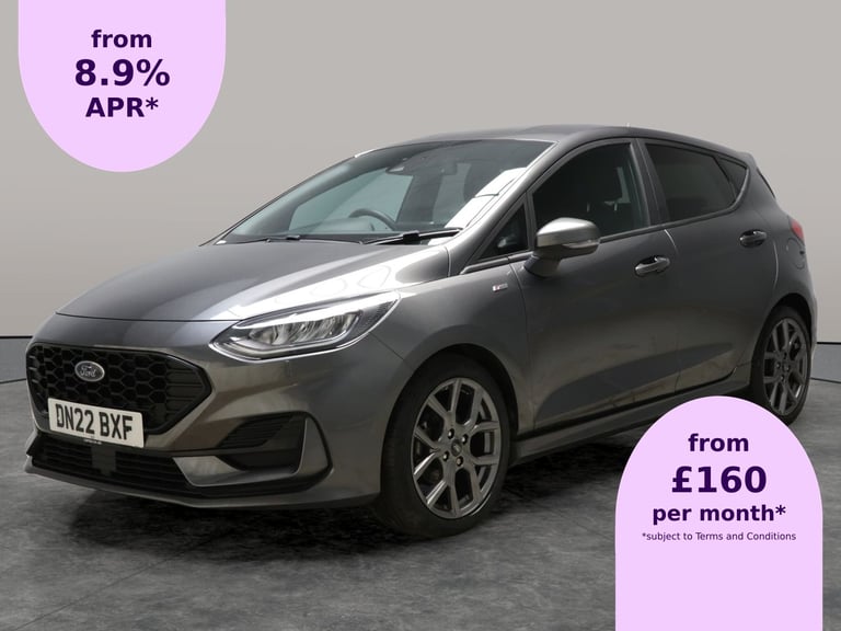 image for 2022 Ford Fiesta 1.0 EcoBoost Hybrid mHEV 125 ST-Line 5dr HATCHBACK PETROL Manual
