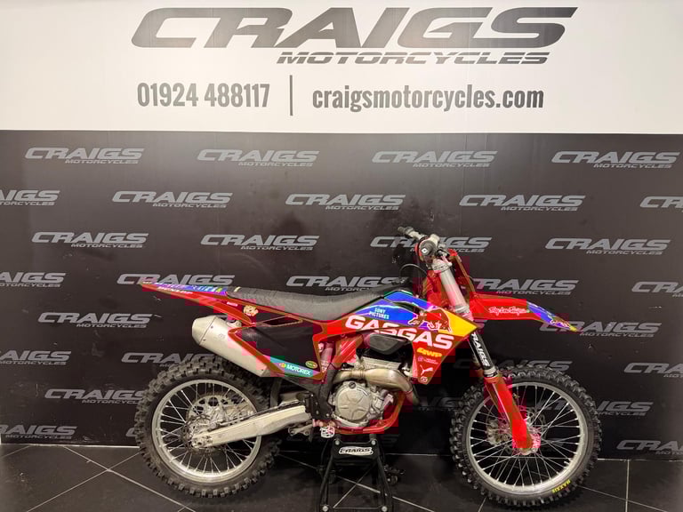 Gas Gas MC 250 F 2024 MX BIKE IN STOCK AT CRAIGS MOTORCYCLES