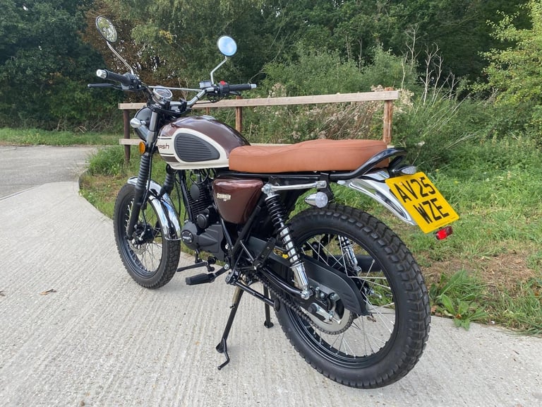 MASH FIFTY SCRAMBLER, 2025, 500 MILES, FANTASTIC LOOKING LEARNER LEGAL MACHINE