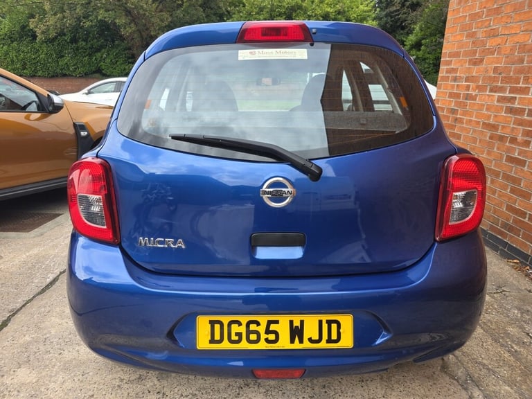 2015 Nissan Micra 1.2 Visia 5dr HATCHBACK PETROL Manual
