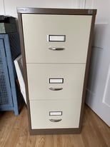 Bisley 3 drawer filing cabinet