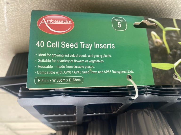 10 New seed tray cells