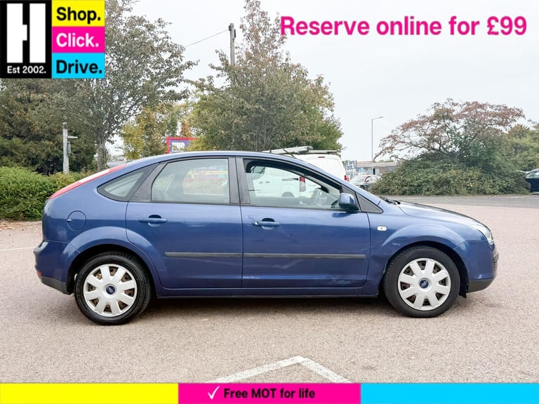 2007 Ford Focus 1.6 LX 5dr HATCHBACK PETROL Manual