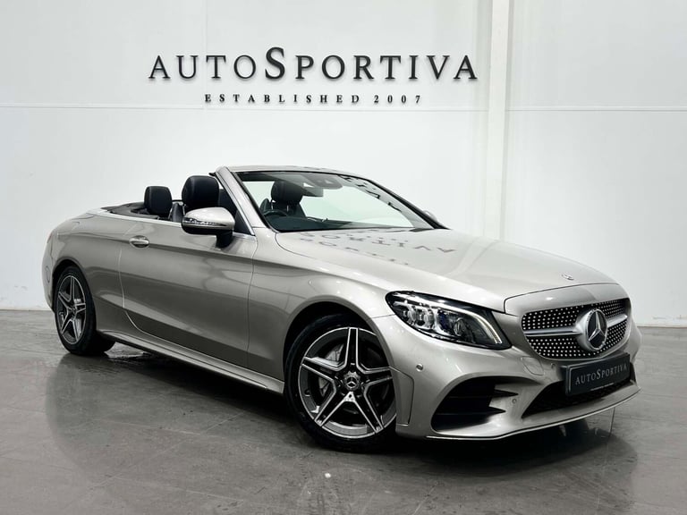 2018 Mercedes-Benz C Class 2.0 C 220 AMG Line Premium D Auto 2dr Convertible Diesel Automatic