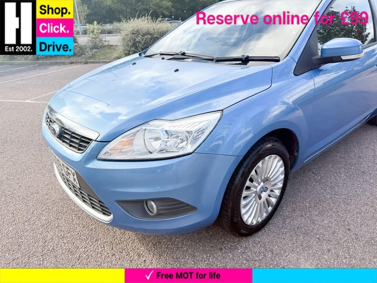 2009 Ford Focus 1.6 Titanium 3dr HATCHBACK PETROL Manual