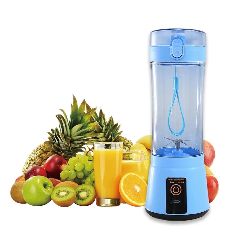 image for Portable Electric Fruit Juicer & Mini Blender 