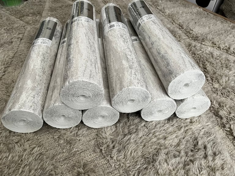 Rasch's Sienna Marble, Pearl wallpaper - 8 x rolls - 