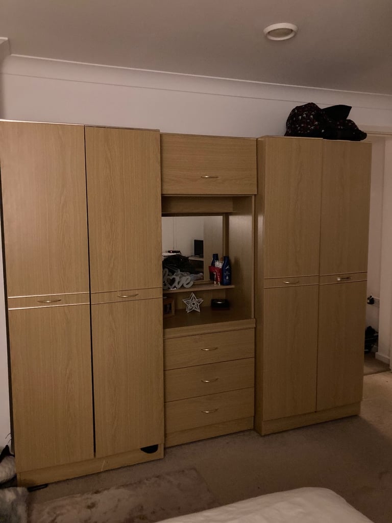Free standing wardrobe