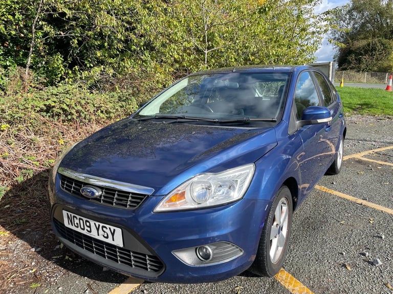 FORD FOCUS 1.6 ZETEC STYLE 09 REG BLUE 5 DOOR 12 MONTHS MOT LOW INSURANCE 40+MPG