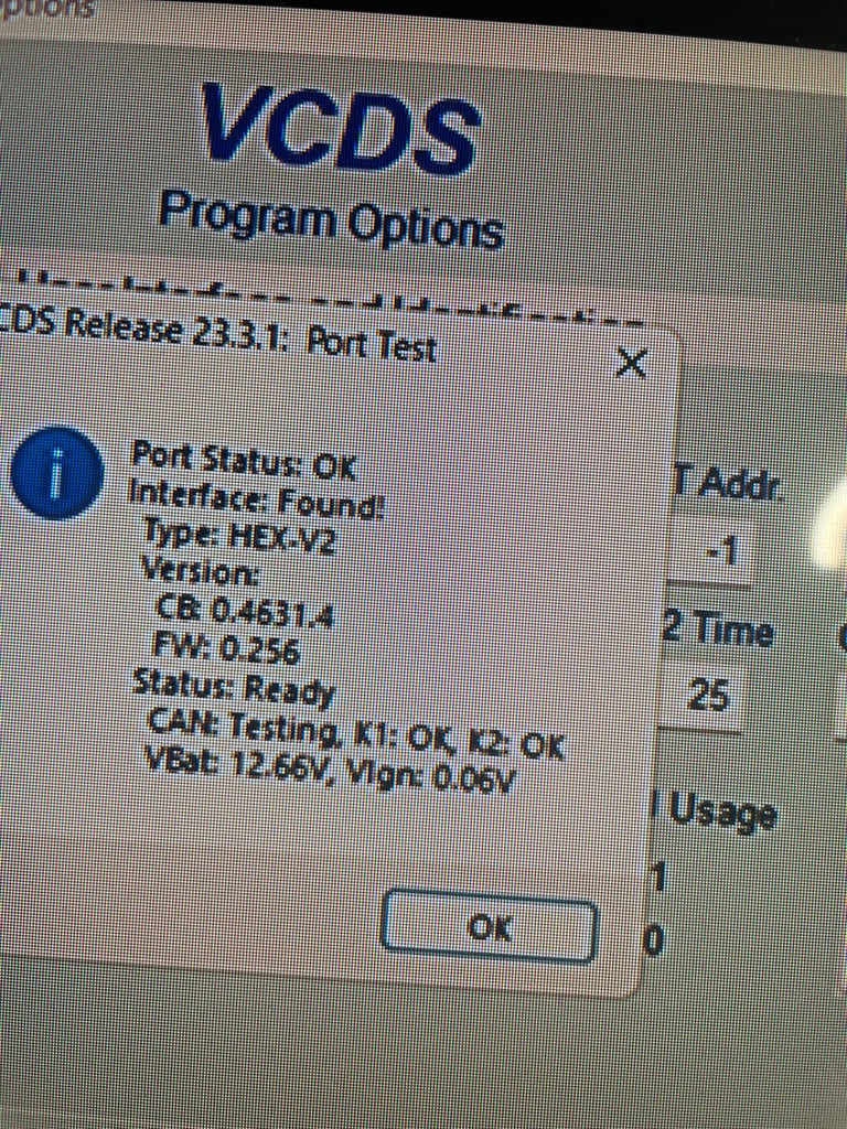 Genuine Unlimited Vin's VCDS STM32F429VET6 Online V23.3 MLB MSB MQB