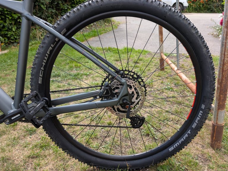 Cube Analog Mountain Bike Flashgrey/Red