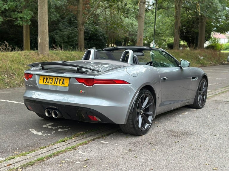 2013 Jaguar F-Type 3.0 Supercharged V6 S 2dr Auto CONVERTIBLE PETROL Automatic
