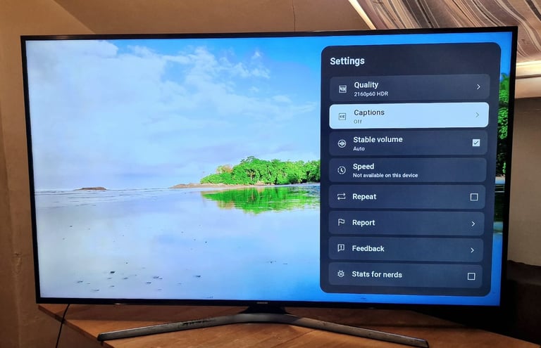 Samsung SMART tv 65 inch 4k UHD Fully Working order 