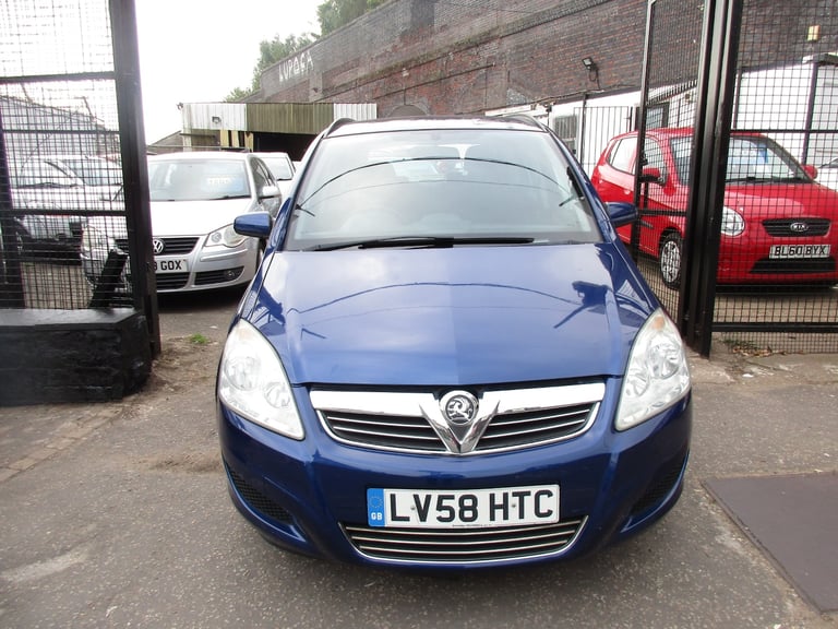 2008 (58) VAUXHALL ZAFIRA 1.6i EXCLUSIV , 7 SEATER , CAZ &amp; ULEZ EXEMPT