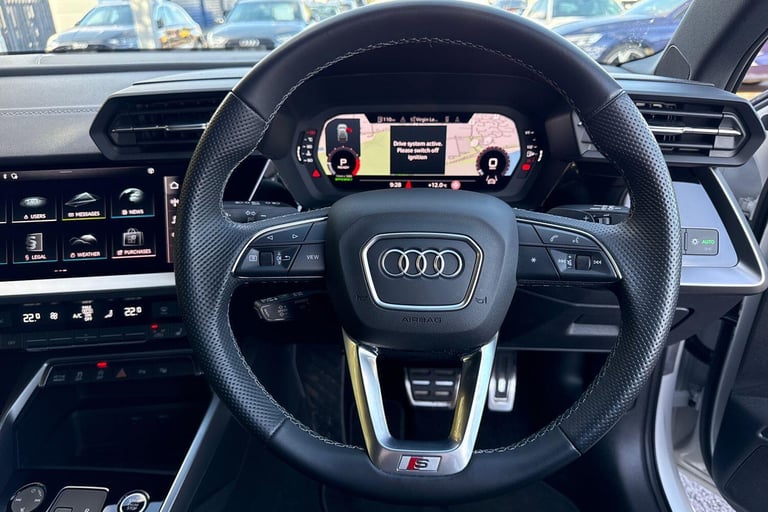 2023 Audi A3 1.5 TFSI 35 Black Edition Sportback 5dr Petrol S Tronic Euro 6 (s/s) (150 p HATCHBAC...