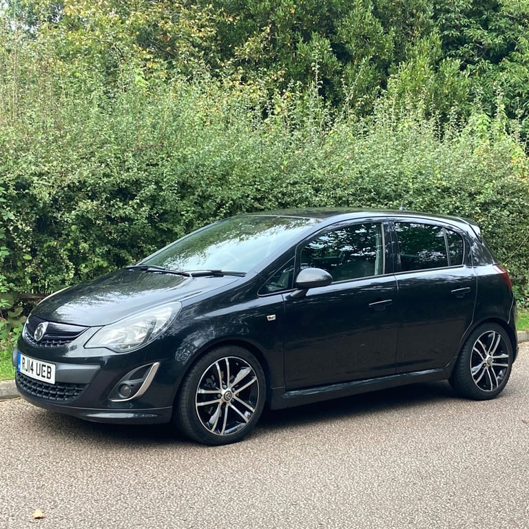 2014 VAUXHALL CORSA BLACK EDITION - ULEZ FREE - 62 MPG - ONE OWNER - FULL HISTORY