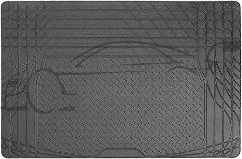 Sakura Black Rubber Boot Mat SS5125 - Protects Your Vehicle Carpet - 120 x 80 cm
