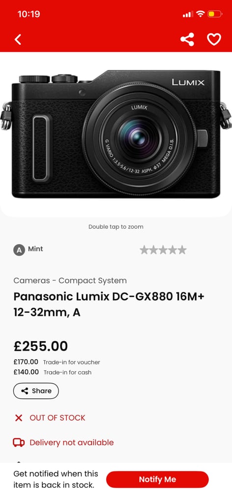 Panasonic DC GX880 4K