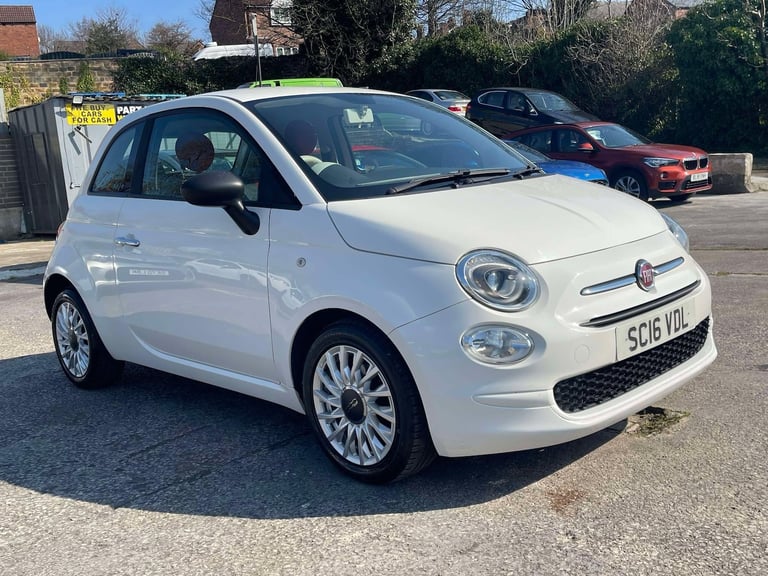 image for 2016 Fiat 500 1.2 Pop Euro 6 (s/s) 3dr HATCHBACK Petrol Manual