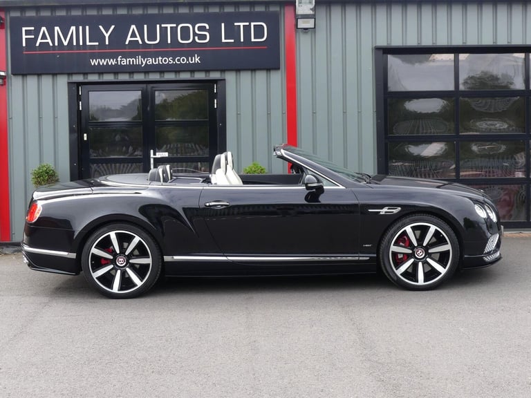 2017 Bentley Continental 4.0 V8 GTC S Auto 4WD Euro 6 2dr CONVERTIBLE Petrol Automatic