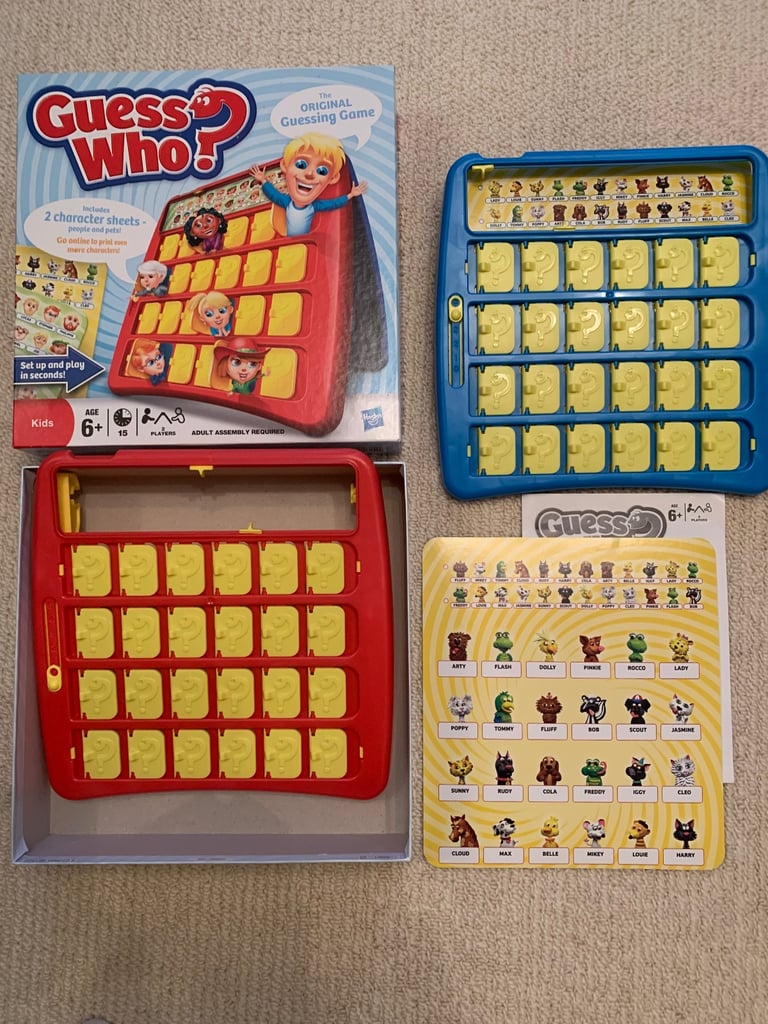 Guess Who? Board Game