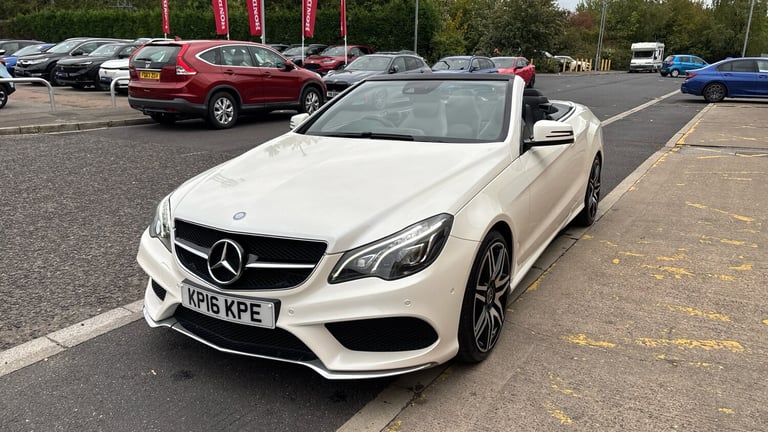 2016 Mercedes-Benz E-Class E220d AMG Line Edition 2dr 7G-Tronic Diesel Cabriolet Cabriolet Diesel...
