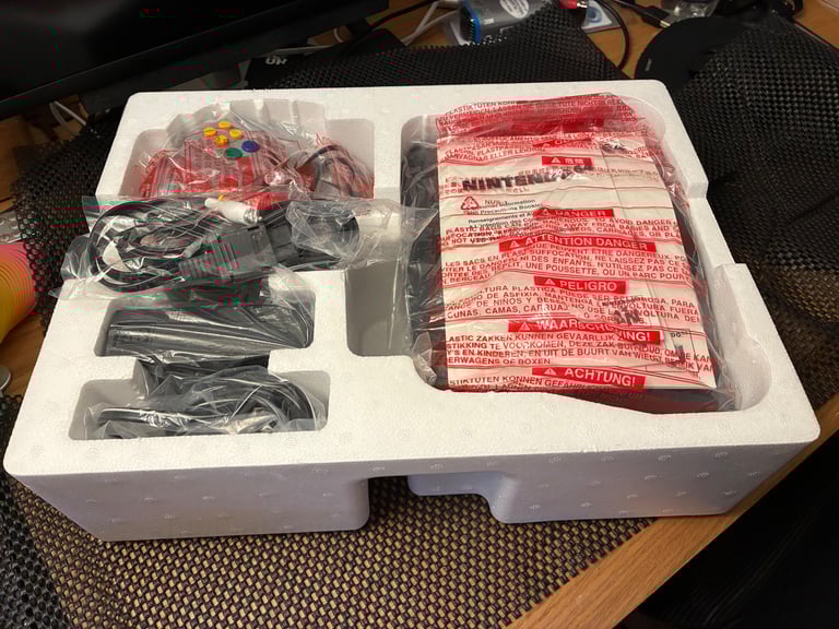 Boxed Nintendo 64 console - immaculate 