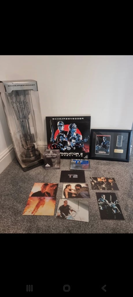 image for Terminator 2 end arm RARE ! w/ 4k , 3d  ,vinyl 3d 