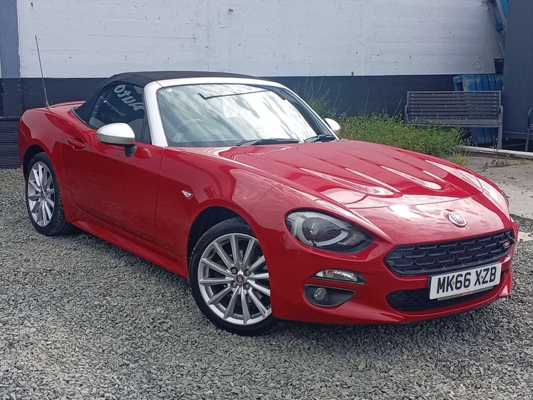 2016 Fiat 124 Spider 1.4 Multiair Anniversary 2dr CONVERTIBLE PETROL Manual