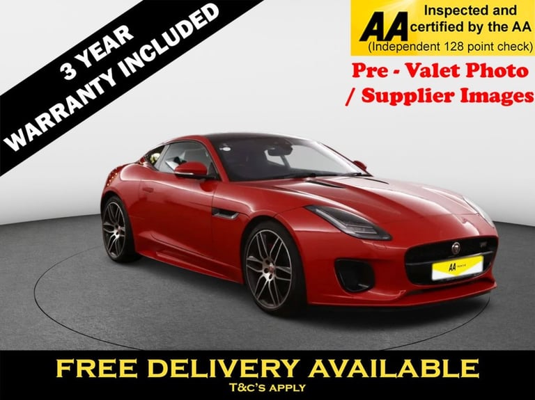 2019 Jaguar F-Type 2.0 Chequered Flag 2dr Auto COUPE PETROL Automatic