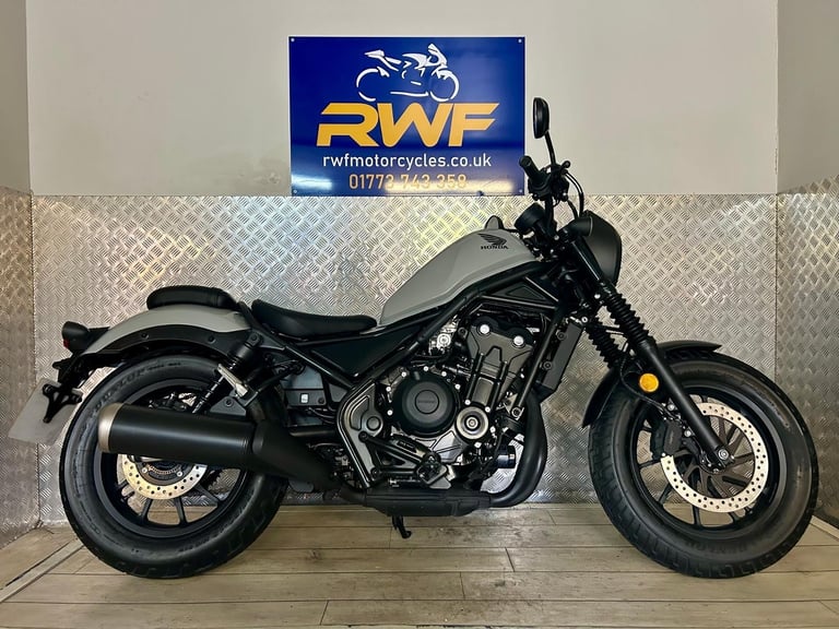 HONDA CMX 500 A-P REBEL, 2024, ONLY 2 OWNERS & 657 MILES!!!, SUPERB COND