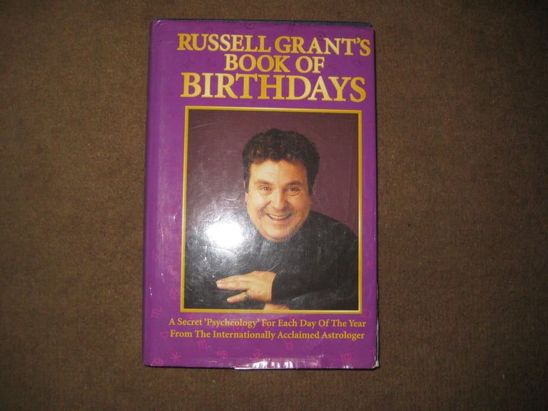 Russell Grant's Hardback Book of Birthdays for £2.00
