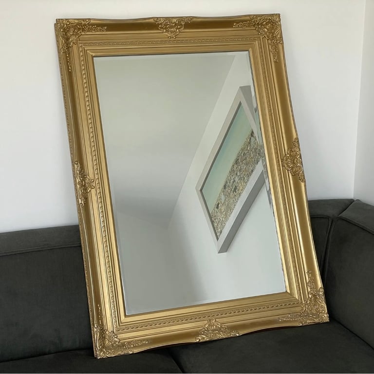  Gold Framed Mirror 84cm x 114cm