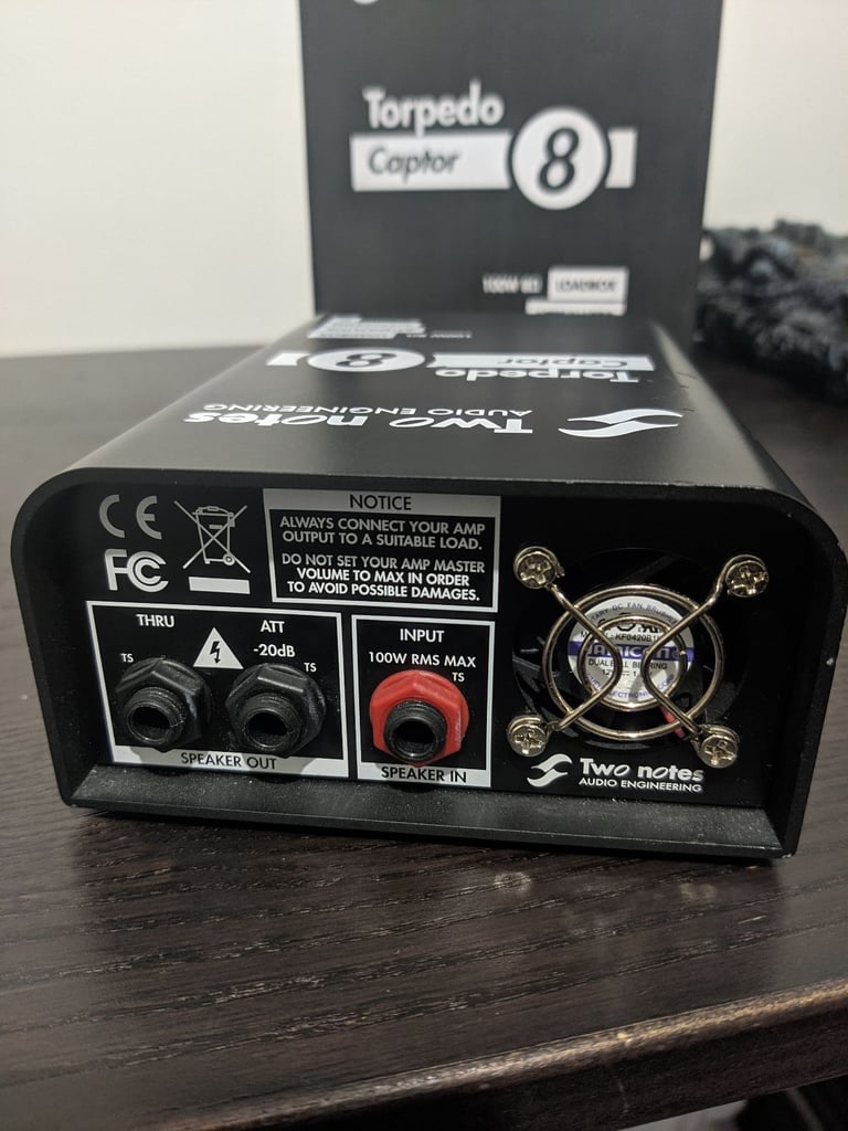 Two Notes Torpedo Captor 8Ohm Reactive Loadbox