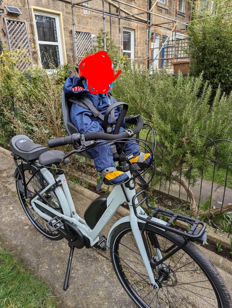 Gazelle Bloom e-bike with child seats 