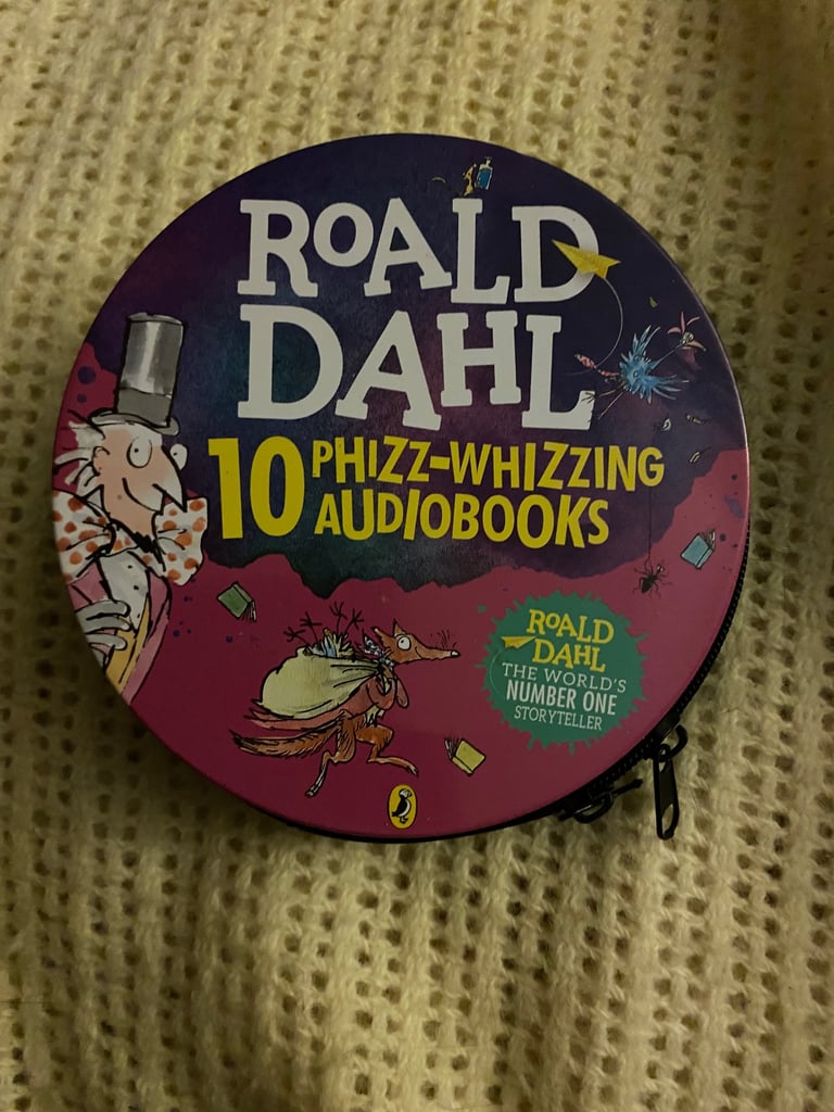 Roald Dahl Audio Book CD Collection 10 Phizz-Whizzing Audiobooks, 29 CDs