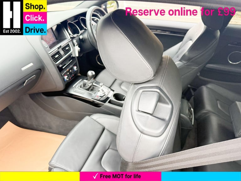 2013 Audi A5 2.0 TDI Black Edition Coupe 2dr Diesel Manual Euro 5 (s/s) (177 ps) COUPE Diesel Manual