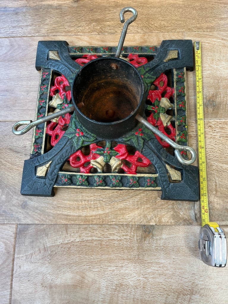 Cast iron Christmas tree stand