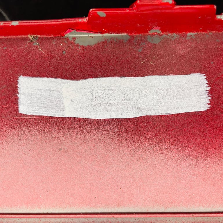 Skoda Kodiaq Front Bumper Genuine Red With Washer Jets 2017 - 2021 [aj138]