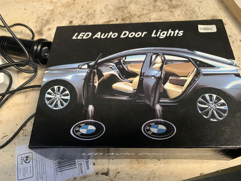 image for Subaru Impreza door light floor logo, brand new never fitted 