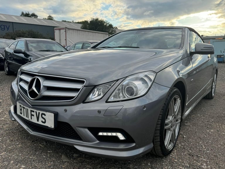 2011 Mercedes-Benz E-Class E250 CDI BlueEFFICIENCY Sport 2dr Tip Auto CONVERTIBLE DIESEL Automatic