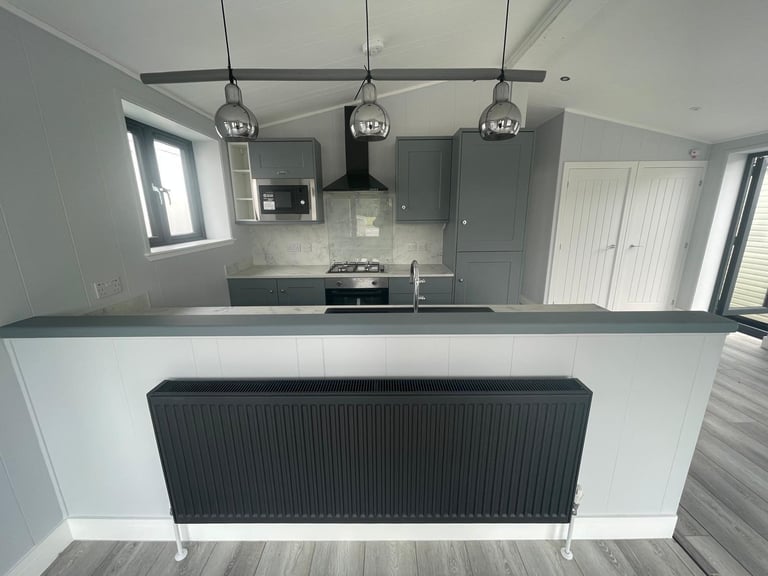 NEW Twin Cabin Lodge Mobile Home Evolution Harley 40ft x 20ft, 3 Bedroom REDUCED