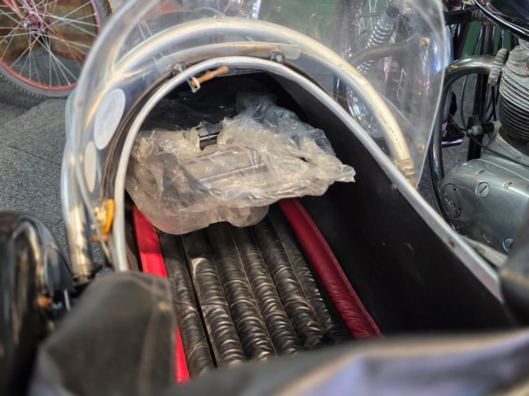 1969 BSA THUNDERBOLT 650 GARRARD WATSONIAN SIDECAR BARN FIND